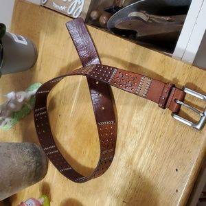 FOSSIL belt /brown/ small
